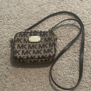 Michael Kors Black Cross Body Purse